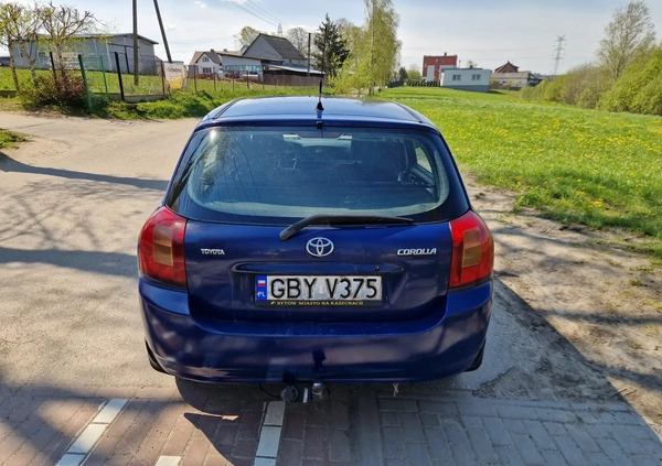Toyota Corolla cena 4700 przebieg: 258000, rok produkcji 2003 z Żelechów małe 106